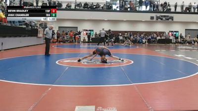 113 lbs Round 1 (16 Team) - Devin Bradley, Temple vs Josh Chandler, Trion