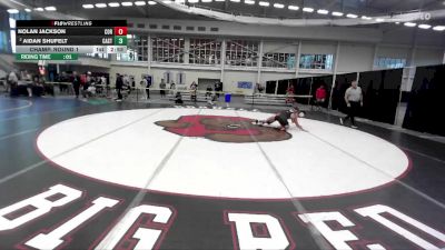 133 lbs Champ. Round 1 - Nolan Jackson, Cortland vs Aidan Shufelt, Castleton