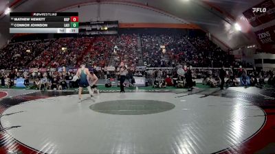 6A 126 lbs Cons. Round 1 - Connor Johnson, Lake City vs Mathew Hewett, Highland