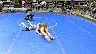 145 lbs Consi Of 8 #2 - David Strober, North Hunterdon vs Xavier Berrios, Kearny