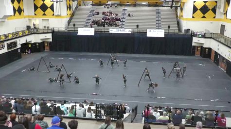 Indiana University "Bloomington IN" at 2025 WGI Guard Mideast Power Regional
