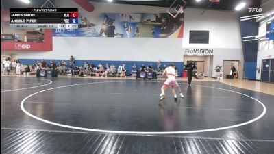 100 lbs James Smith, New Jersey vs Angelo Pifer, Pennsylvania Red