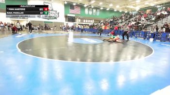 138 lbs Champ. Round 1 - Finn Janetzke, Mt Carmel vs Raul Pasillas, Holtville