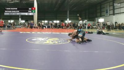 215 lbs Cons. Semi - Nathan Shelton, Powhatan Youth Wrestling Club vs Vake Martin, Richmond Wrestling Club