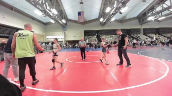 77 lbs Rr Rnd 2 - Zavier Olver, Mat Assassins Red vs Noah Desmond, Revival Green