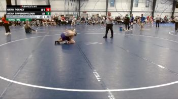 Silver 125 lbs Semifinal - Aidan Gruenenfelder, Loras vs Gavin Rockey, Wisconsin-Eau Claire