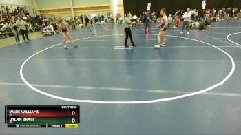 120 lbs Cons. Round 3 - Dylan Bratt, OK vs Wade Williams, ID