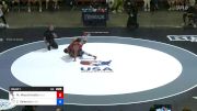 92 kg Round 1 - Michael Macchiavello, Wolfpack Wrestling Club / Titan Mercury Wrestling Club vs Zahid Valencia, Sunkist Kids WC