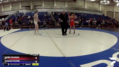 157 lbs Champ. Round 1 - James Cevizian, OH vs Thomas Fulton, IL