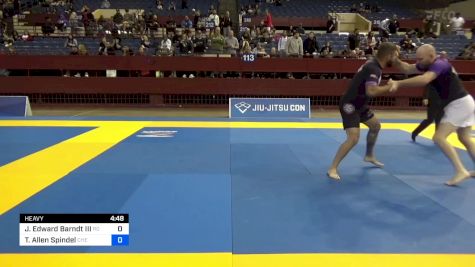 John Edward Barndt III vs Timothy Allen Spindel 2024 Pan IBJJF Jiu-Jitsu No-Gi Championship