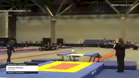 Joshua Attlesey - Double Mini Trampoline, World Elite - 2021 USA Gymnastics Championships
