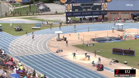 Youth Girls' 4x400m Relay, Semi-Finals 7 - Age 15-16