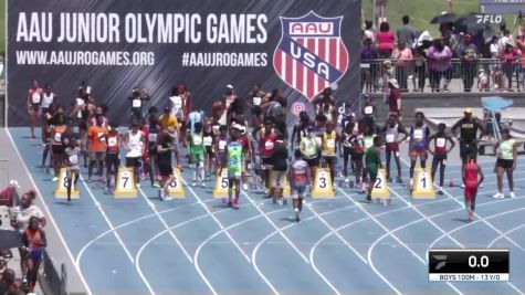 Youth Boys' 100m Championship, Quarter-Finals 1 - Age 13