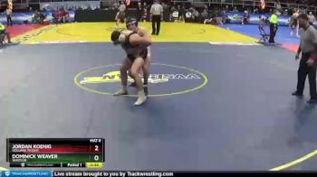 II-172 lbs 3rd Place Match - Jordan Koenig, Holland Patent vs Dominick Weaver, Windsor