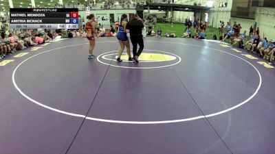 155 lbs Mathiel Mendoza, Georgia vs Amitria McNack, Missouri