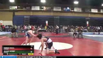 132 lbs Cons. Round 2 - Derick Baca, Skyview vs Banks Norby, Poudre