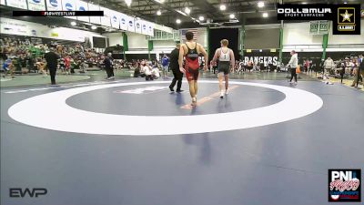 190 kg Quarterfinal - Chrisitian Kirkpatrick, Gold Rush Wrestling vs Brock Gustaveson, Inland Northwest Wrestling Training Center