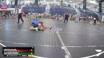 100 lbs Round 7 (8 Team) - Jayvyn Allami, Backyard Brawlers Red vs Raymond Brown, Storm Wrestling Center