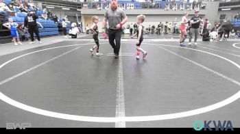43 lbs Rr Rnd 2 - Gabriel Robertson, Chandler Takedown Club vs Tatum Jones, Ponca City Wildcat Wrestling