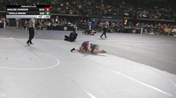 G 126 lbs Champ. Round 2 - Stella Krass, East Ascension Girls vs Analise Johnson, Dutchtown Girls