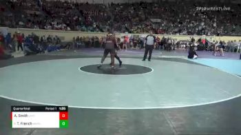 235 lbs Quarterfinal - Tori French, Warner vs Azreal Smith, Union