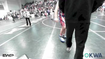 110 lbs Consolation - Rhett Powers, Tiger Trained Wrestling vs Abigail LeGrand, Sperry Wrestling Club