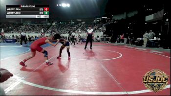 75 lbs Quarterfinal - Rudy McAllister, Juggernaut Wrestling Club vs Cairo Anderson, Team Tulsa Wrestling Club