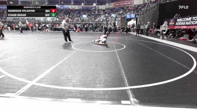 85 lbs Consi Of 8 #2 - Harrison Pflaster, Impact Wrestling vs Chase Edgar, Southern Illinois Bulldogs WC