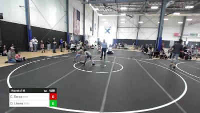 69 lbs Round Of 16 - Cree Garza, Northwest Elite vs Dalton Likens, Roseburg Mat Club