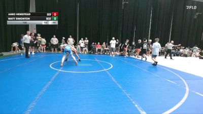 100 lbs Round 4 (6 Team) - Jamo Hemstead, Revival Freeze vs Matt Simonton, Wrecking Crew Demolition Team