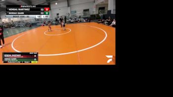 50 lbs 3rd Place Match - Kendal Martinez, Maverick Elite Wrestling Club vs Norah Gann, Team Gann Wrestling