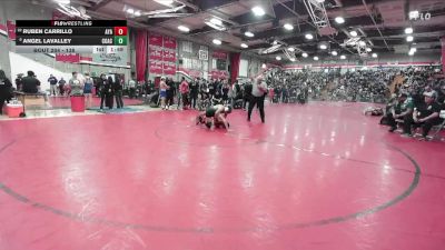 138 lbs Champ. Round 2 - Ruben Carrillo, Ayala vs Angel Lavalley, Coachella Valley