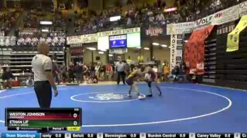 113 lbs Champ. Round 1 - Weston Johnson, Wabaunsee vs Ethan Lif, Council Grove