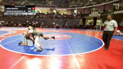 106-2A Champ. Round 1 - Lekoyne McWright, Jr, Shaw vs Aiden Bristol, Cook