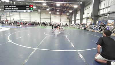 126 lbs Rr Rnd 2 - Lane Williams, Keene Gladiators - HSB vs Jackson Walter, D3 Training Center - HSB