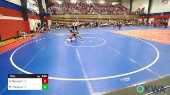 70 lbs Final - Nash Denison, Team Tulsa Wrestling Club vs Manny Payne Jr, Pin-King All Stars