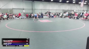 125 lbs Round 3 (8 Team) - Ella Casteel, Arkansas Red vs Sadie Davis, Georgia Red