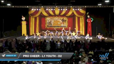Pro Cheer - L1 Youth - D2 [2022 QueenHawks 5:24 PM] 2022 ASC Battle Under the Big Top Grand Nationals