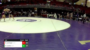 130 lbs Round 4 (6 Team) - Karen Cuellar, Norfolk Girls vs Angelina Leininger, Aurora Girls