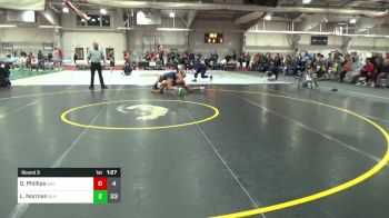 165 lbs Round 3 - Odin Phillips, Baylor School vs Lorenzo Norman, Blair Academy