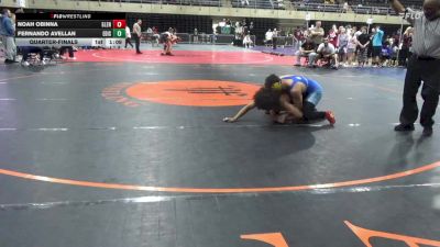 152 lbs Quarterfinal - Noah Obinna, Glen Burnie vs Fernando Avellan, Edison