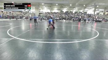 152 lbs Quarterfinal - Adyen Davis, Nashville Catholic Wrestling vs Ashton Johnson, Buccaneer Wrestling Club
