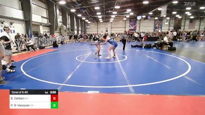 185 lbs Consi Of 8 #2 - Becca Oetken, WY vs Pamela Dominguez-Vasquez, GA