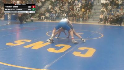 121 lbs Round Of 16 - Tommy Gretz, Connellsville vs Beckett Szczesniak, Mars