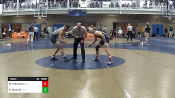 Prelims - Matt Milbrand, Shippensburg vs Anthony Bartolo, West Virginia Unattached