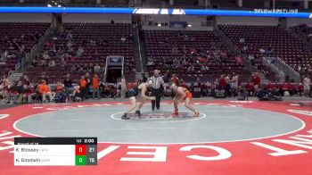 160 lbs Prelims - Kelyn Blossey, Cathedral Preparatory Sch vs Kyle Goodwin, Quakertown Hs