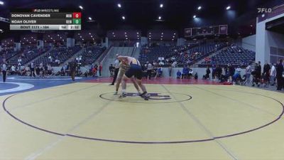 184 lbs Champ. Round 2 - Donovan Cavender, Montreat College vs Noah Oliver, Reinhardt University (GA)