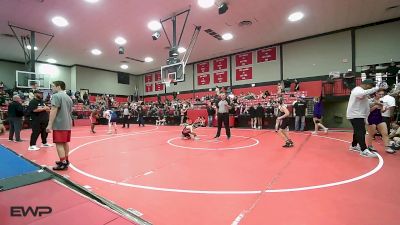 80 lbs Consi Of 8 #2 - Bradley Fletcher, Broken Arrow Jh vs Major Dunn, Hilldale