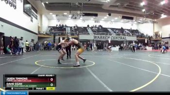 152 lbs Champ. Round 1 - Jaxen Timmons, Carmel USA Wrestling Club vs David Egan, Indiana Prime Wrestling Academy