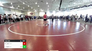 174 lbs Consi Of 8 #1 - Kyle Lee, Noke Wrestling RTC vs Luke Hart, Virginia Military Institute